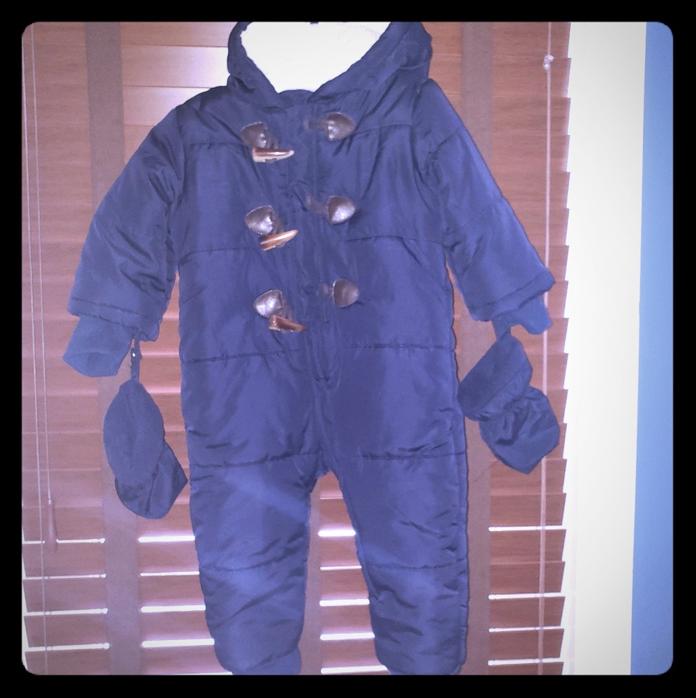 Baby snow suit.